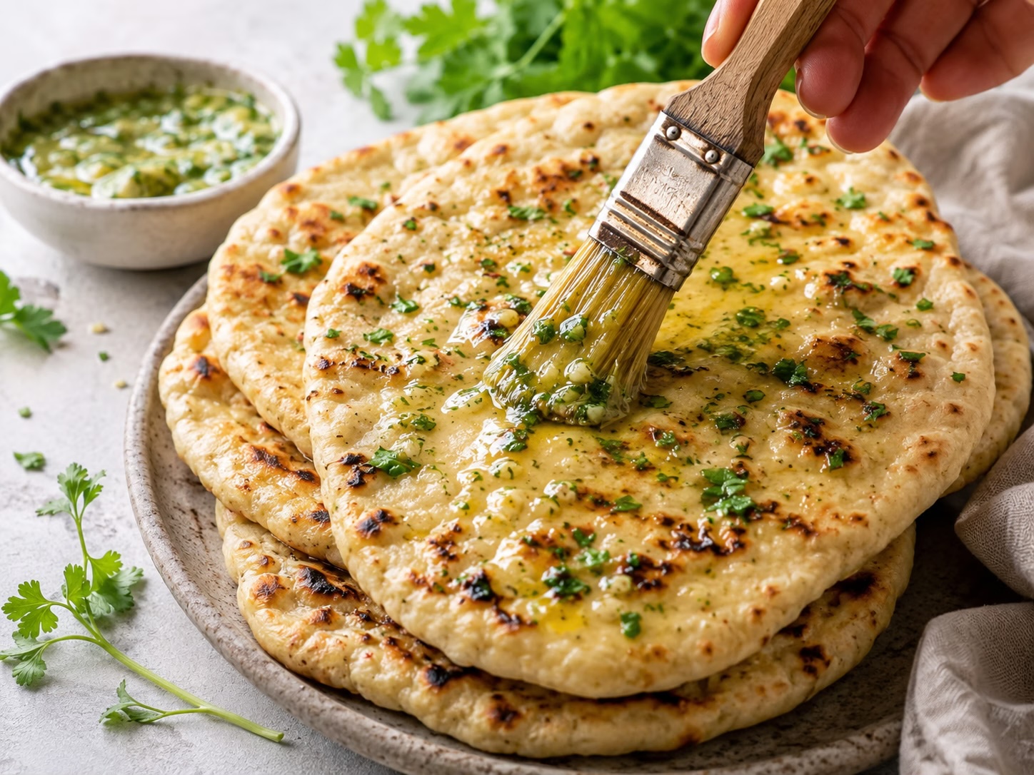 Gluten-free naan breads