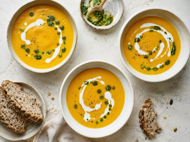 Carrot & ginger soup