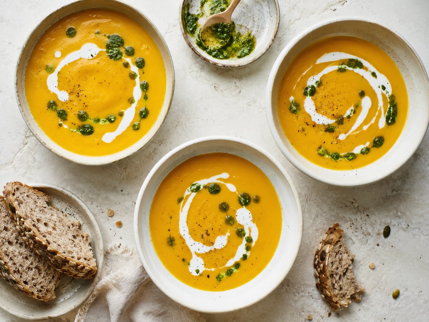 Carrot & ginger soup